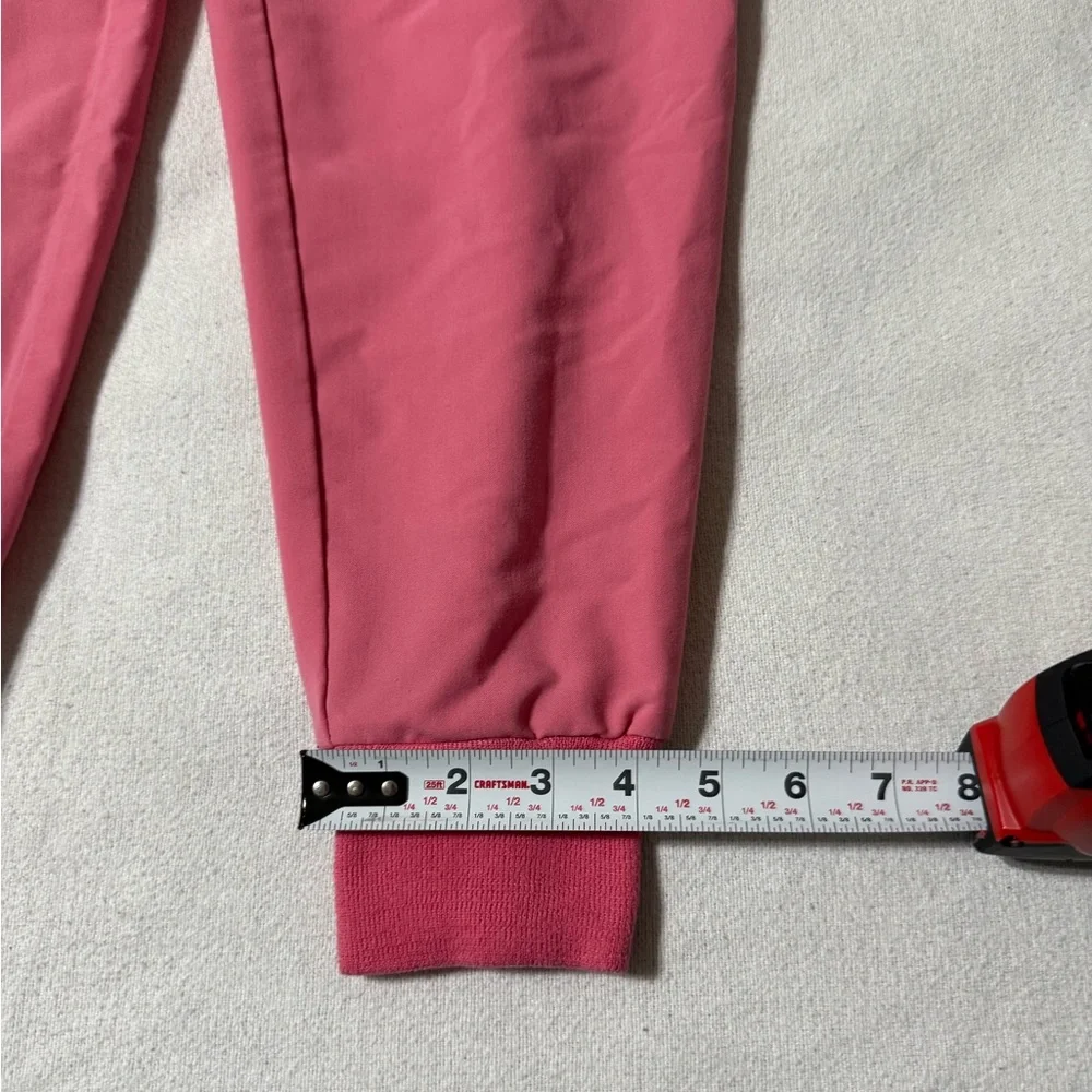 FIGS Tansen‎ Scrub Pants Mens Medium Jogger Elastic Waist Drawstring Pocket Pink